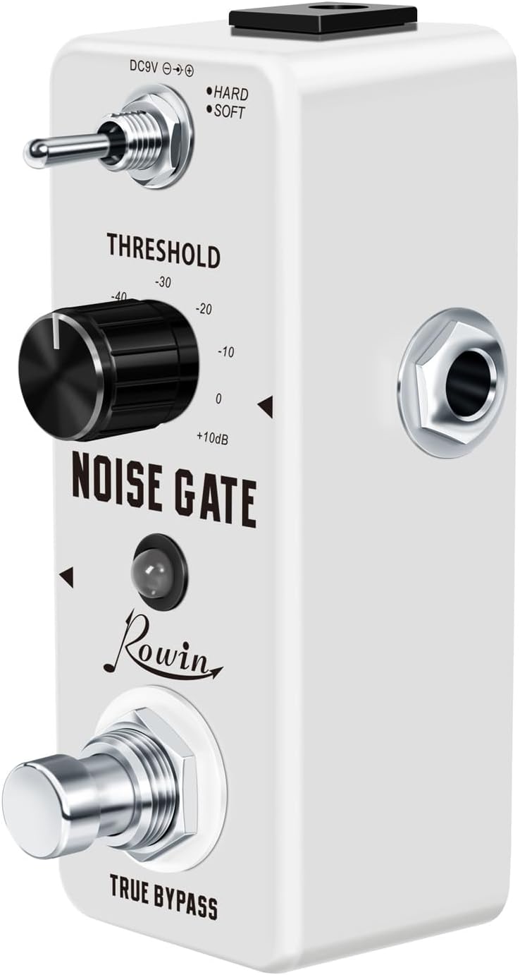 IOppWin Rowin LEF-319 Noise Gate Pedal - Dual Mode (Hard/Soft) Noise Reduction, Metal Shell, True Bypass, Compact Design (DC 9V Powered, Adapter not Included) - Image 5